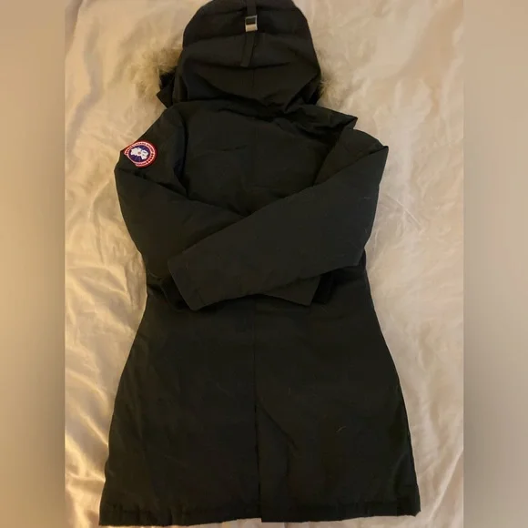 Canada Goose Victoria Parka Size S Black - Picture 5 of 12